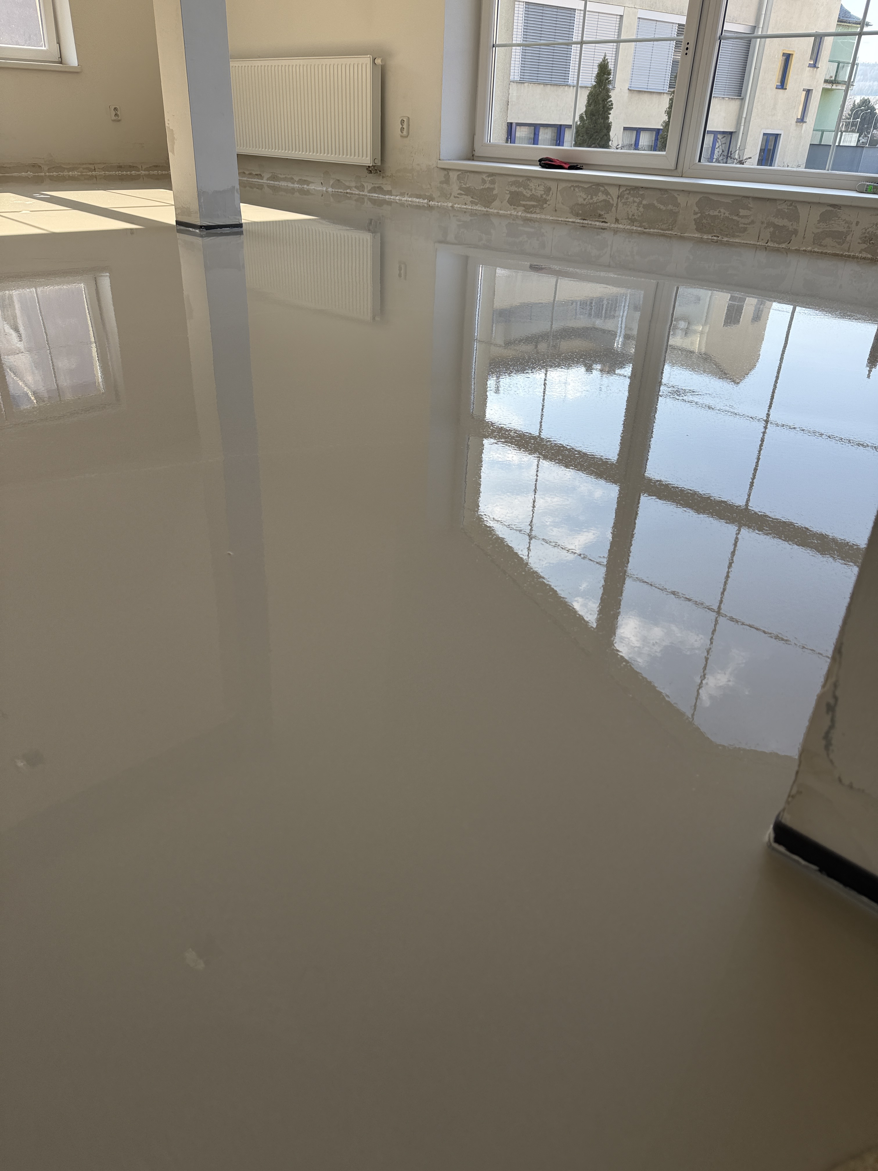 Lepený vinyl v dekoru herringbone — foto 8